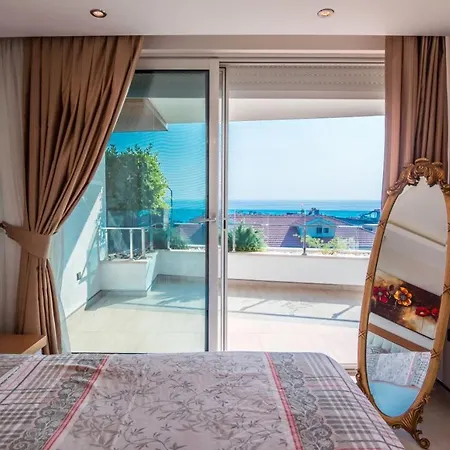 Lejlighed Pleasant Home With Shared Pools And Fantastic Sea View Near Beach In Alanya Toslak